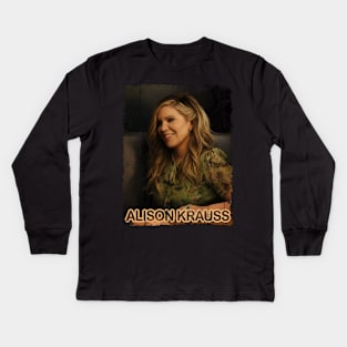 the Alison Krauss Kids Long Sleeve T-Shirt